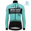 Radtrikot 2018 Bianchi Countervail Winter Thermal Fleece N001